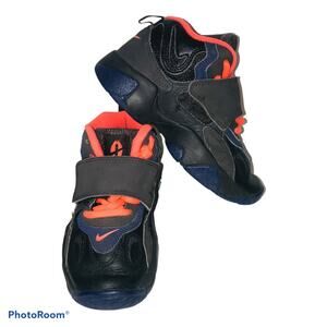 Nike Air Max Speed Turf Boys High Top Basketball Shoes 535736-002 Size 11C